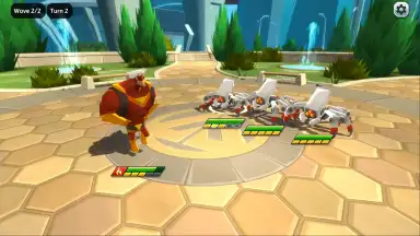 Captura de tela de BattleHand Heroes 4