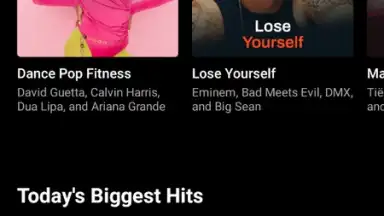 Captura de tela de YouTube Music (Android TV) 14
