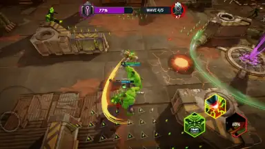 Captura de tela de Marvel Realm of Champions 4