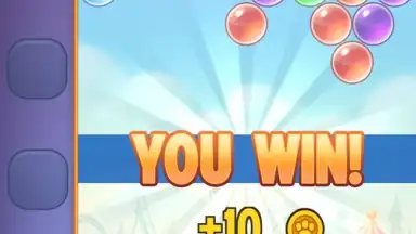 Captura de tela de Talking Tom: Bubbles 7