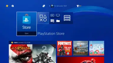 Captura de tela de PS4 Simulator 1