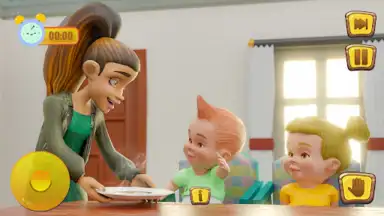 Captura de tela de Twins Baby Mother Daycare Game 8