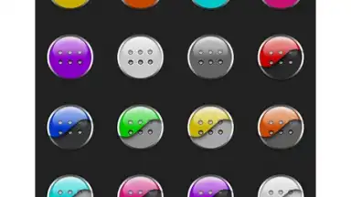 Captura de tela de Black Icon Pack Free 1