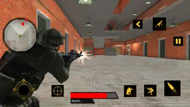 Captura de tela de Real Shooting Strike 9