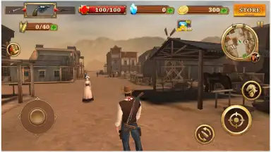 Captura de tela de Cowboy Hunting: Gun Shooter 6