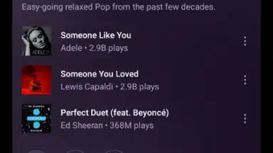 Captura de tela de YouTube Music 15