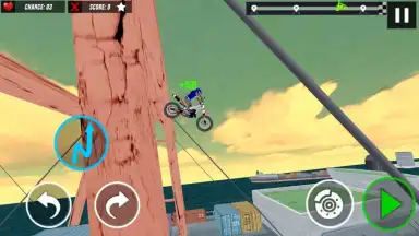Captura de tela de Bike Stunt Ramp Race 3D 10