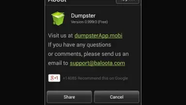 Captura de tela de Dumpster - Recycle Bin 2