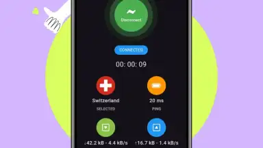 Captura de tela de DACH VPN - No. 1 Most Secured ADFREE VPN 1