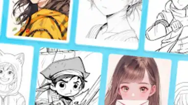 Captura de tela de Draw Anime 4