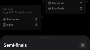 Captura de tela de Conference League 14