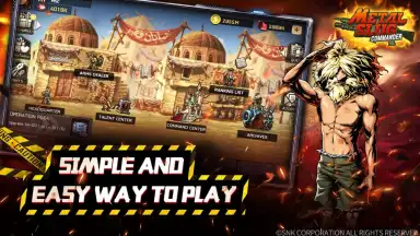 Captura de tela de Metal Slug: Commander 6
