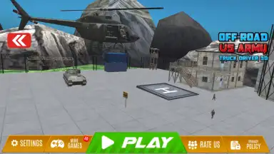 Captura de tela de Drive Army Offroad Mountain Truck 8