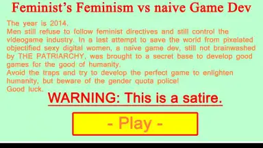 Captura de tela de Feminist Dev Game 6
