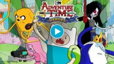 Captura de tela de Adventure Time Heroes 1