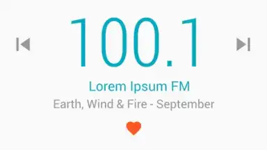 Captura de tela de FM Radio 3