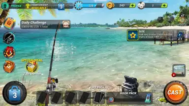 Captura de tela de Fishing Clash 5