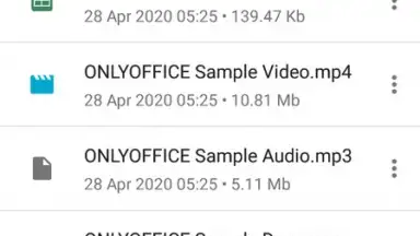 Captura de tela de ONLYOFFICE Documents 1