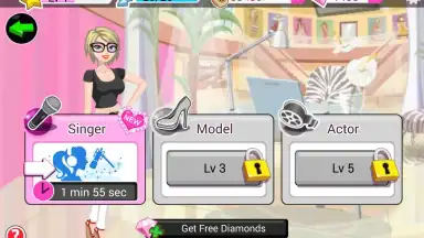 Captura de tela de Star Girl: Valentine Hearts 5