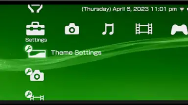 Captura de tela de PSP Simulator - Launcher 4