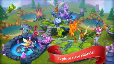 Captura de tela de Dragons World 2