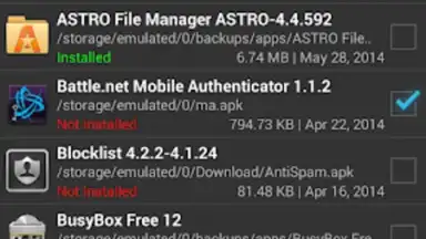 Captura de tela de Installer 9