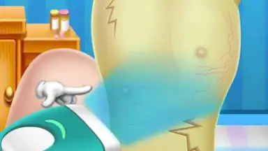 Captura de tela de Foot Surgery Doctor Care 8