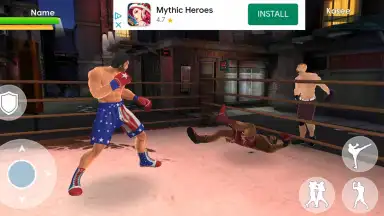 Captura de tela de Tag Team Boxing 9