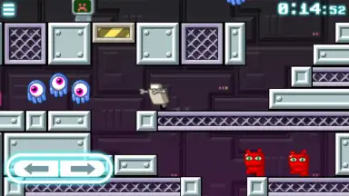 Captura de tela de Robot Wants Kitty 1