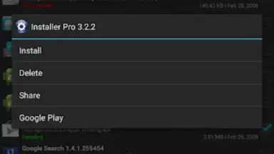 Captura de tela de Installer 3