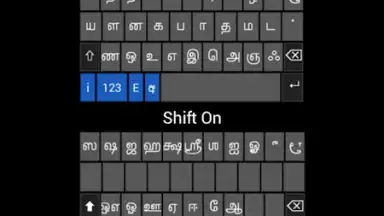 Captura de tela de Sinhala Tamil SoftKeypad 2