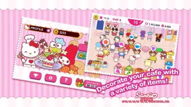 Captura de tela de Hello Kitty Cafe 4