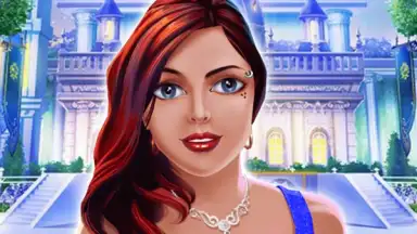 Captura de tela de Blue Princess Makeup Salon Games For Girls 1
