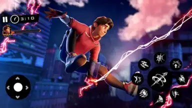 Captura de tela de Spider Boy : Rope Hero Games 1