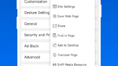 Captura de tela de XBrowser 6