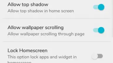 Captura de tela de Flick Launcher 1