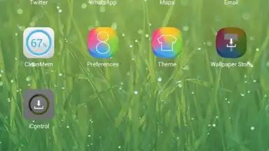Captura de tela de iOS 8 Launcher 1