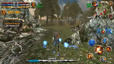 Captura de tela de Kingdom Quest: Crimson Warden 6