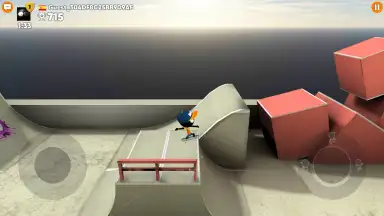 Captura de tela de Stickman Skate Battle 11