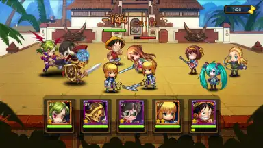 Captura de tela de Ninja VS Piraten 4