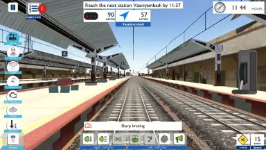 Captura de tela de Indian Train Simulator 12