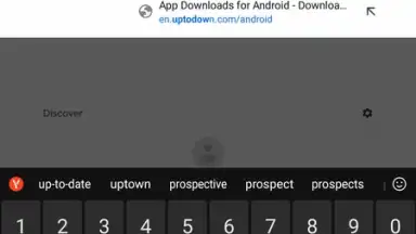 Captura de tela de Yandex Keyboard 15