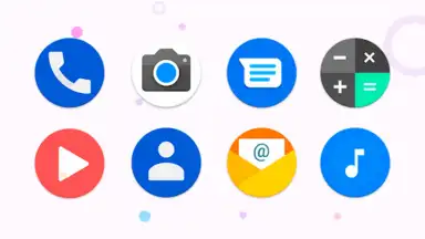 Captura de tela de Pixel icon pack 6