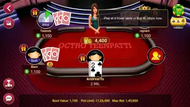 Captura de tela de Teen Patti Octro 5