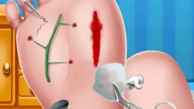 Captura de tela de Foot Surgery Doctor Care 14