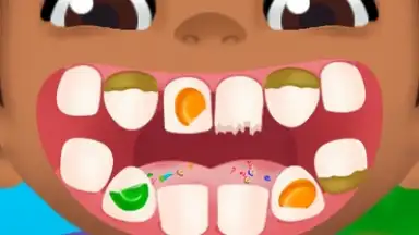 Captura de tela de Dentist for children's 7