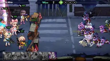 Captura de tela de Girl's War Z 2
