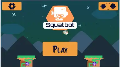 Captura de tela de Squatbot 1