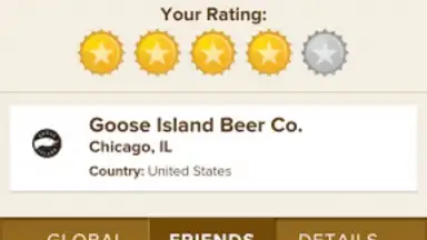 Captura de tela de Untappd 2