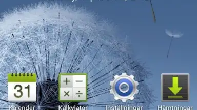 Captura de tela de GOLauncherEX Galaxy S3 Free Theme 2